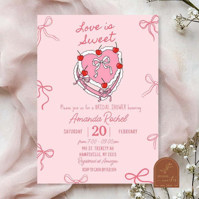 Invitation Mariage Dessiné à la Main est Douce Fête de Mariag (Créateur téléchargé)