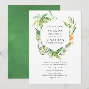 Invitation Mariage d'été