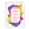 Mariage d'explosion couleur arc-en-ciel