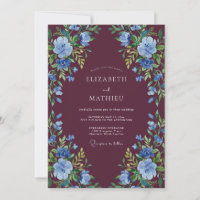 Mariage d'Hiver Resplendissant au Plum