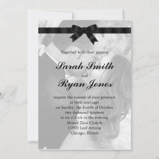 Invitation Mariage d'image personnalisé
