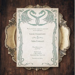 Invitation Mariage d'Imaginaire Celtic Viking<br><div class="desc">Le mariage invite au haut-elfe ou viking au coeur. Les pièces de coordination de cette suite de faire-part de mariage elves dragon comprennent des dragons et des détails Art nouveau avec du texte celtique sur un arrière - plan parchemin. Parfait pour votre gamer rpg, viking, mariage médiéval ou autre occasion....</div>