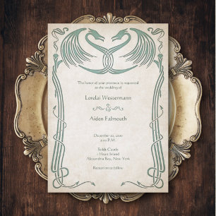 Invitation Mariage d'Imaginaire Celtic Viking