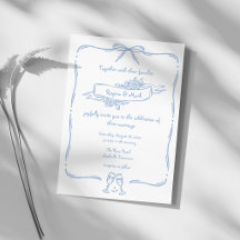 Mariage Doodle Amusant et Original