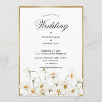 Mariage d'or aux marais blancs