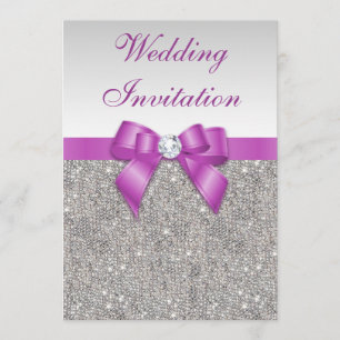 Invitation Mariage d'orchidées radiantes pour les séquences d