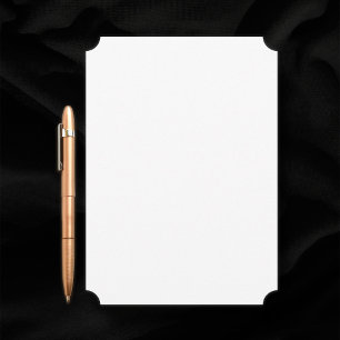 Invitation Mariage du coin du billet blanc vierge clair