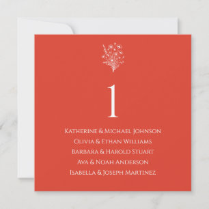 Invitation Mariage - Élégance du Fleur sauvage
