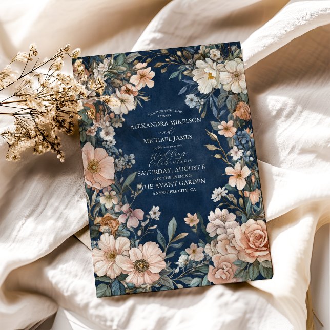 Invitation Mariage Élégance Victorienne Royale  (Créateur téléchargé)