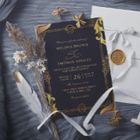 Mariage élégant à budget contrôlé avec QR Code or