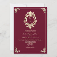 Mariage élégant avec code QR Bourgogne