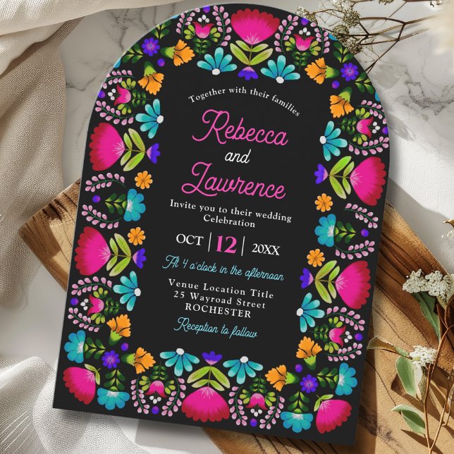 Invitation Mariage élégant de fiesta (Créateur téléchargé)