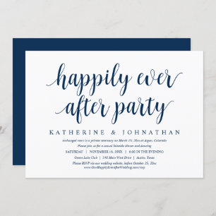 Invitation Mariage Elopement, Heureusement Jamais Après Le Dî