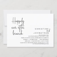Mariage Elopement, Heureux Jamais Après Brunch