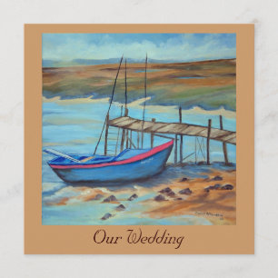 Invitation mariage en bateau