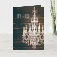 Mariage en bois de lustre de grange rustique