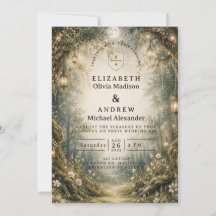 mariage enchante en forêt