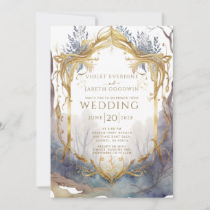 Invitation Mariage Enchanted Forest Portal
