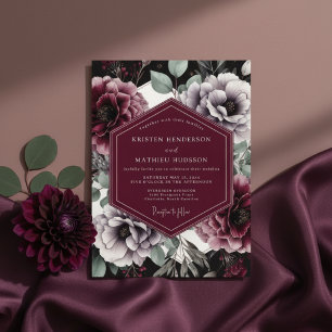 Invitation Mariage Enchantement Floraison de Bourgogne