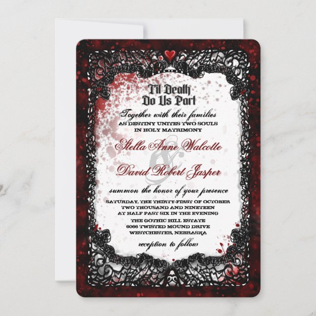 Invitation Mariage "Ensemble avec" (Devant)
