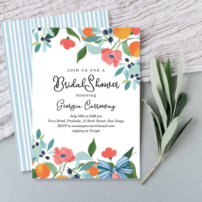 Invitation Mariage Estival au Bord de la Mer (Créateur téléchargé)