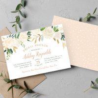 Mariage et Fête Prénuptiale Rose Blanche et Pêche 