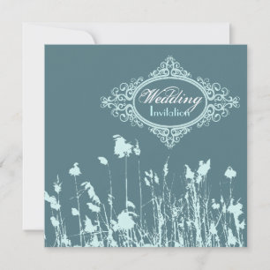 Invitation mariage extérieur rustique de l'ouest