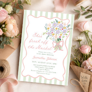 Invitation Mariage fantaisiste Frais du Marché Shower