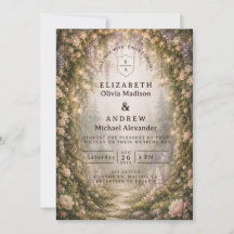 Mariage féerique en forêt enchantée