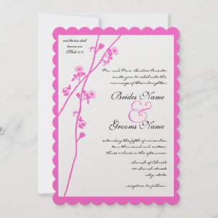 Invitation Mariage Fleur Fleur Fleur Rose