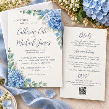 Mariage Fleuriste à Budget avec Hydrangea Bleu