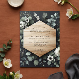Invitation Mariage Floraison de Bois de Sauge