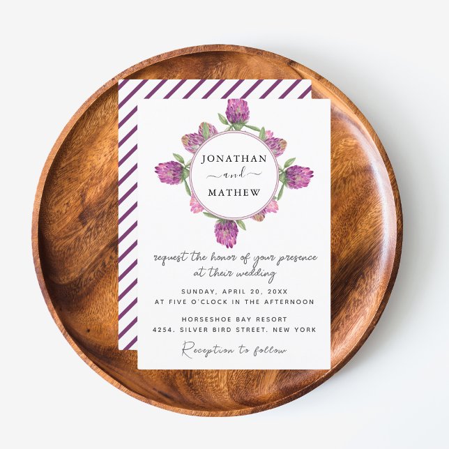 Invitation Mariage Floral Aquarelle Jungle Été (Summer Jungle Watercolour Floral Wedding Supplies)