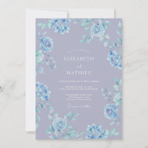 Invitation Mariage Floral Céleste et Brise