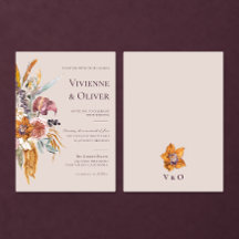 Mariage Floral Contemporain d'Orchidées