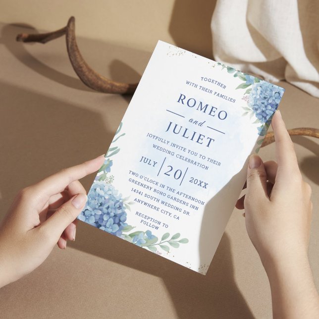Invitation Mariage Floral de Jardin d'Été (Créateur téléchargé)