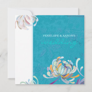 Invitation Mariage floral d'été