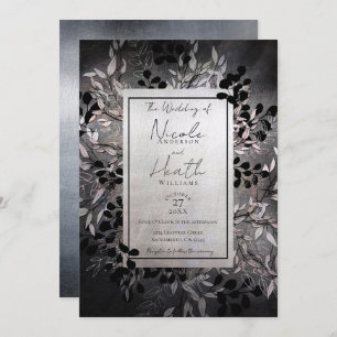 Invitation Mariage floral Pearly Opalescent