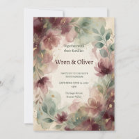 Mariage Floral Rouge Bourgeois