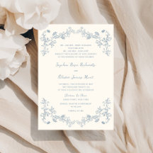 Mariage Floral Rustique Vintage Art en Ligne