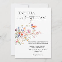 Mariage floral sauvage Boho