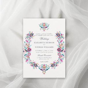 Invitation Mariage Formel Cimier Rancho Mexicain