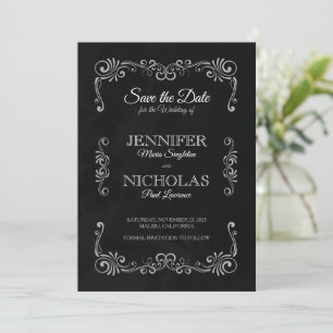 Invitation Mariage Formel Élégant Classique et Vintage