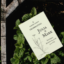 Mariage Garden Party | Sage jaune