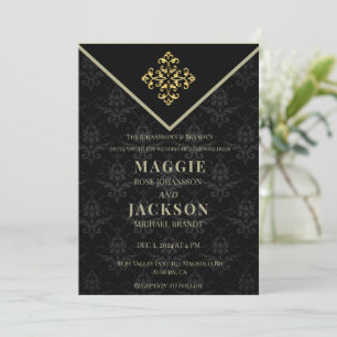Invitation Mariage Glam du soir