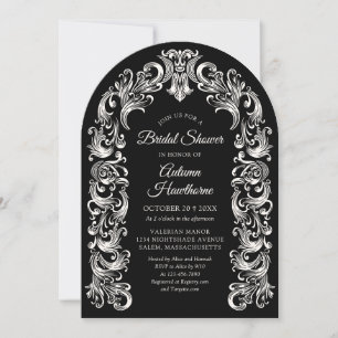 Invitation Mariage gothique baroque