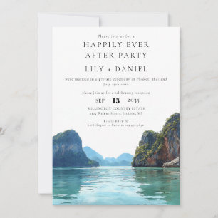 Invitation Mariage heureux pour toujours à Phuket Thaïlande