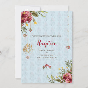 Invitation Mariage hindou numérique indien