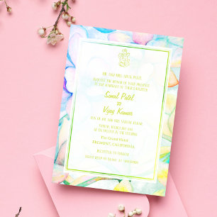 Invitation Mariage indien hindou Ganesha