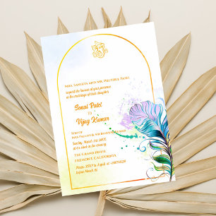 Invitation Mariage indien hindou Ganesha